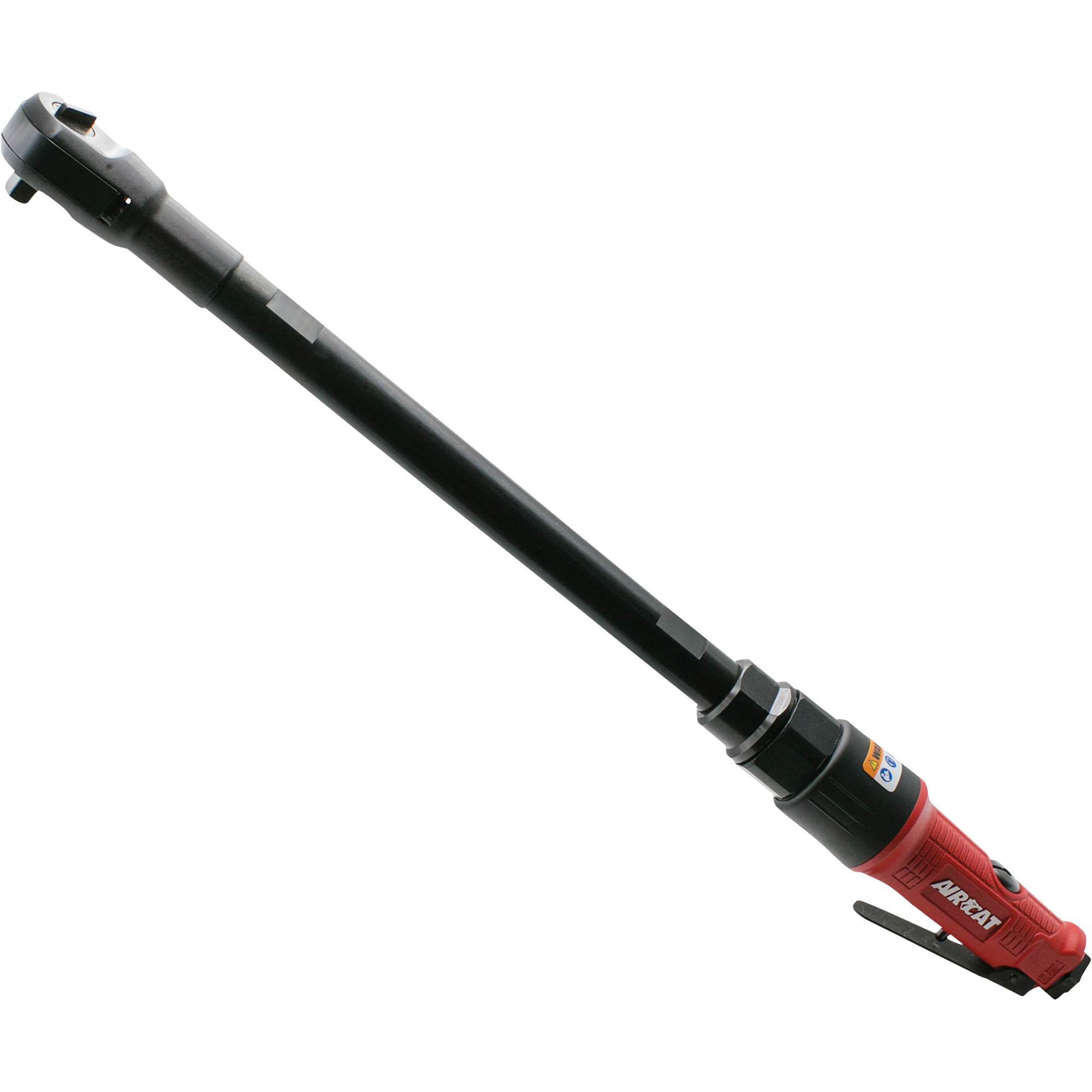 AIRCAT 22in. Long-Reach Air Ratchet 3/8in. Drive, 65ft./lbs. Max. Torque, Model# 808-22-A